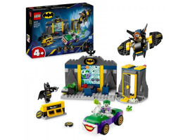 Конструктор LEGO DC Бэтмен Пещера Бэтмена с Бэтменом, Бетгерл и Джокером 76272