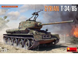 обзорное фото SYRIAN T-34/85 Armored vehicles 1/35