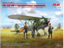 обзорное фото CR. 42 LW with German Pilots Самолеты 1/32