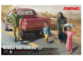 Сборная модель 1/35  Жители Ближнего Востока   Meng HS-001