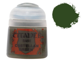 обзорное фото Citadel Base: Castellan Green Acrylic paints