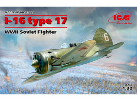 обзорное фото Радянський винищувач I-16 type 17 Літаки 1/32
