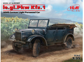 обзорное фото le.gl.Pkw Kfz.1 , Німецький легкий пасажирський автомобіль 2 СВ Cars 1/35