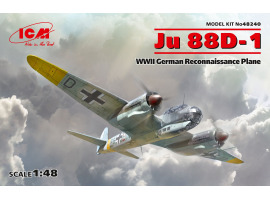 обзорное фото Сборная модель Ju 88D-1 Самолеты 1/48