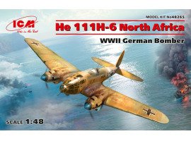 обзорное фото He 111H-6 Літаки 1/48