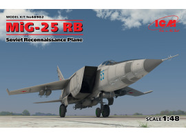 обзорное фото Сборная модель советского самолета-разведчика МиГ-25 РБ Самолеты 1/48