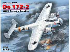 обзорное фото Do 17Z-2 Німецький бомбардувальник Літаки 1/72