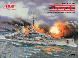 “Markgraf” WWI German Battleship (full hull & waterline)