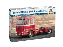 Збірна модель 1/24 Вантажний автомобіль / тягач Scania R143 M 500 Streamline 4x2 Italeri 3950