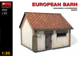 обзорное фото European barn Buildings 1/35