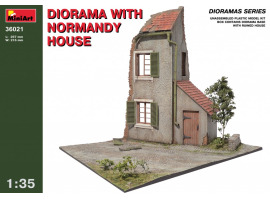 обзорное фото DIORAMA w/NORMANDY HOUSE Buildings 1/35