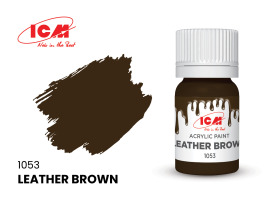 обзорное фото Leather Brown / Шкіряний коричневий Акрилові фарби