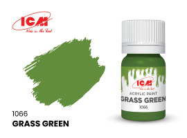 обзорное фото Grass Green Acrylic paints
