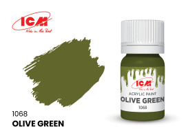 обзорное фото Olive Green / Оливково-зелений Акрилові фарби