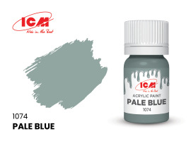 обзорное фото Pale Blue / Блідо-блакитний Акрилові фарби