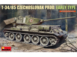 обзорное фото T-34/85 CZECHOSLOVAK PROD. EARLY TYPE Armored vehicles 1/35