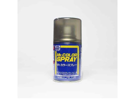 обзорное фото Аерозольна фарба Smoke Gray / Сірий Дим Mr.Color Spray (100 ml) S101 Фарба / ґрунт в аерозолі
