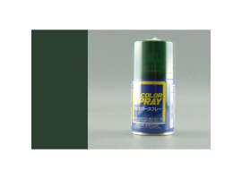 обзорное фото Spray paint Dark Green (Mitsubishi) Mr.Color Spray (100 ml) S124 Spray paint / primer