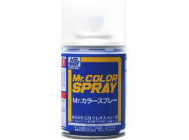 обзорное фото Аерозольна фарба Flat Clear / Акриловий матовий лак Mr.Color Spray (100 ml) S30 Фарба / ґрунт в аерозолі