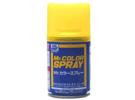 обзорное фото Аерозольна фарба Clear Yellow / Прозорий жовтий Mr.Color Spray (100ml) S48 Фарба / ґрунт в аерозолі