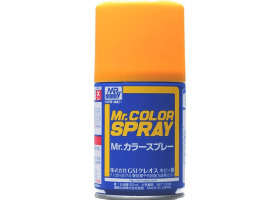 обзорное фото Аерозольна фарба Orange Yellow / Помаранчевий Жовтий Mr.Color Spray (100ml) S58 Фарба / ґрунт в аерозолі