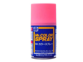 обзорное фото Аэрозольная краска Pink / Розовый Mr.Color Spray (100 ml) S63 Краска / грунт в аэрозоле