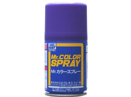 обзорное фото Аерозольна фарба Purple / Фіолетовий Mr.Color Spray (100 ml) S67 Фарба / ґрунт в аерозолі