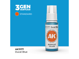 обзорное фото Акриловая краска DUCAT BLUE – STANDARD / СИНИЙ ДУКАТ АК-интерактив AK11177 Standart Color