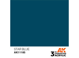Акриловая краска STAR BLUE STANDARD - ЗВЕЗДНЫЙ СИНИЙ / INK АК-интерактив AK11185