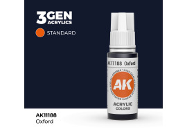 обзорное фото Acrylic paint OXFORD STANDARD (BLUE) / INK АК-Interactive AK11188 General Color