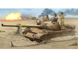 обзорное фото Scale model 1/35 tank T-62 mod. 1962 (regular army of Iraq) Trumpeter 01548 Armored vehicles 1/35