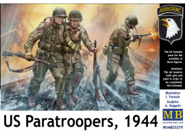 обзорное фото US Paratroopers, 1944 Figures 1/35