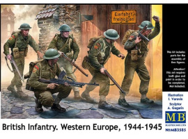 обзорное фото "British Infantry. Western Europe. 1944-1945"     Figures 1/35