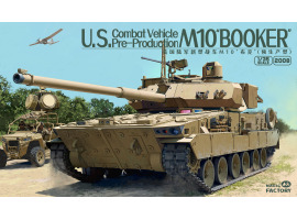 Scale model 1/35 US combat vehicle M10 Booker Magic Factory 2008