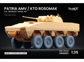 Набор колес XZL+ для Patria AMV / KTO Rosomak от IBG ScaleX WM-35042