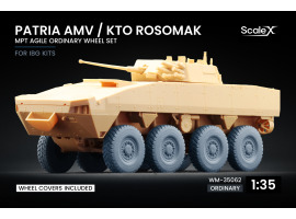Набор колес MPT Agile для Patria AMV / KTO Rosomak от IBG ScaleX WM-35062