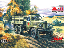 обзорное фото ЗиЛ-157, армейский грузовой автомобиль Автомобили 1/72