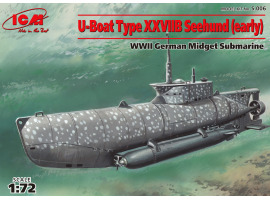 U-Boat Type XXVIIB “Seehund” (early) WWII German Midget Submarine