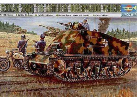 обзорное фото Сборная модель 1/35 Немецкая артиллерийская машина наблюдения 38(H) Трумпетер 00355 Бронетехника 1/35