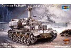 Сборная модель 1/35 Немецкое погрузочное шасси Pz.Kpfw IV Ausf D/E Fahrgestell Трумпетер 00362