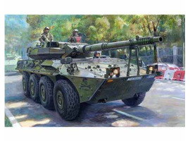 обзорное фото Scale model 1/35 VRC-105 Centauro RCV in Spanish service Trumpeter 00388 Armored vehicles 1/35
