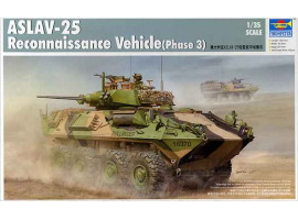 обзорное фото Scale model 1/35 Australian armored reconnaissance vehicle ASLAV-25 Trumpeter 00392 Armored vehicles 1/35