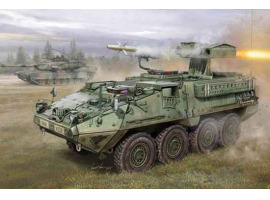 обзорное фото Збірна модель 1/35 ПТРК M1134 Страйкер Трумпетер 00399 Бронетехніка 1/35