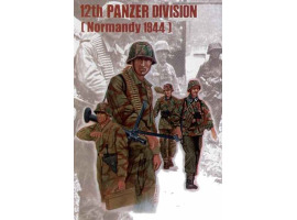 обзорное фото 12th Panzer Division Normandy (1944) Figures 1/35