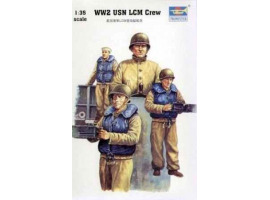 обзорное фото WW2 USN LCM crew Figures 1/35