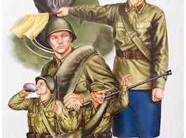 обзорное фото Танкіст радянської Червоної армії Другої світової війни Фігури 1/35