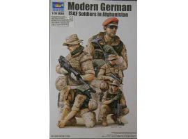 обзорное фото Сборная модель современных немецких солдат ИСАФ в Афганистане Фигуры 1/35