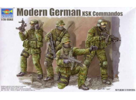 обзорное фото Сборная модель современный немецкий KSK Commandos Фигуры 1/35