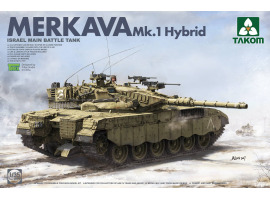 обзорное фото Збірна модель 1/35 Ізраїльський основний бойовий 1 Merkava 1 Hybird Takom 2079 Бронетехніка 1/35