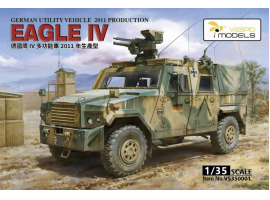 обзорное фото Сборная модель 1/35 Немецкий автомобиль Eagle IV (2011) Vespid Models VS350001 Автомобили 1/35